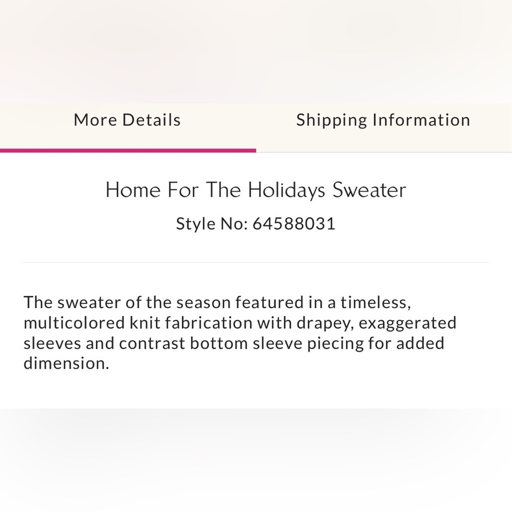 Free People Home For The Holidays Sweater Raspberry Combo Size Medium NWOT - Picture 3 of 6